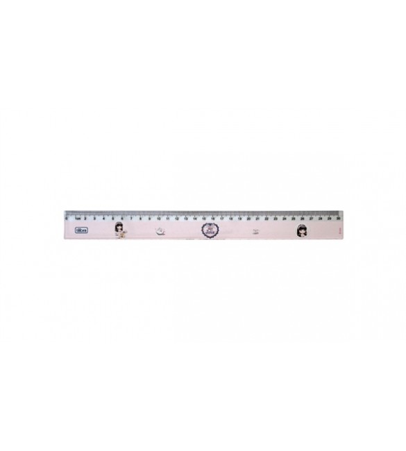 Regua Poliestireno Jolie 30cms - Tilibra